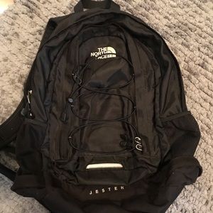 THE NORTH FACE black backpack